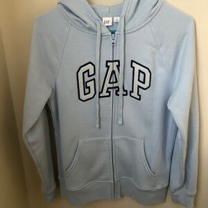 Relaxed Gap Logo Zip Hoodie